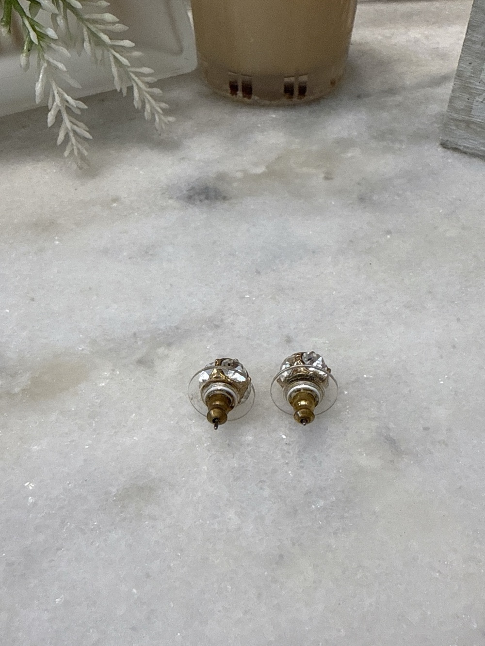 EUC Kate Spade NY Lady Marmalade Stud Earrings - Picture 2 of 4